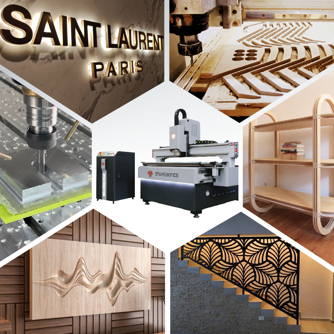 CNC Routers de Gama Alta Calidad | Modelos STM Robotics