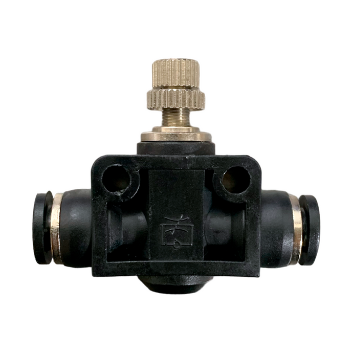 STM Conector neumático - XPA-06 Válvula Reguladora de Flujo/Caudal en Línea para manguera de 6mm